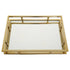 Crizar Rectangular Gold Tray