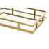 Crizar Rectangular Gold Tray