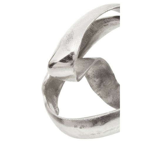 Luna Silver Knot Sculpture