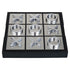 Georgiana Black & Chrome Noughts & Crosses Game