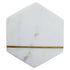 SENA Set of 4 White Marble Coasters