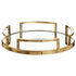 Crizer Gold Mirrored Tray