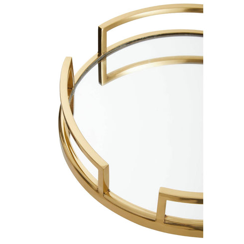 Crizer Gold Mirrored Tray