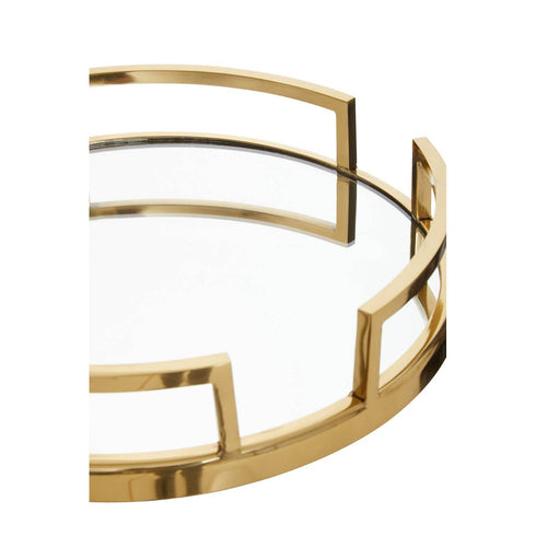 Crizer Gold Mirrored Tray