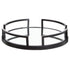 Cruz Matte Black Mirrored Tray