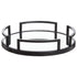 Cruz Matte Black Mirrored Tray