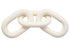 Cato White Wood 3 Link Chain Decor