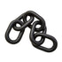 Cato Black Wood 5 Link Chain Decor