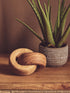 Cato Natural Wood Large Knot Decor