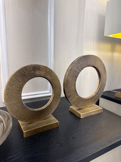 Brass Halo Sculpture
