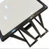 Mila Sofa Table - Gunmetal Black & White Marble