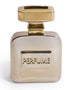 Electro Gold Perfume Bottle Vase
