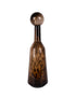 Amber Leopard Print Glass Apothecary Bottle