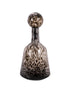 Clear Leopard Print Glass Apothecary Bottle