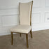 Grace Boucle & Smoked Brass Dining Chair