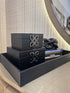 Leather Tray - Black
