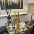 Large Antique Gold Peace Hand
