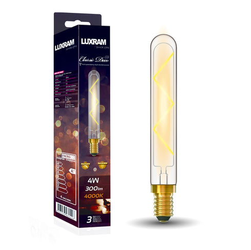 Classic Deco LED Tubular Bulb