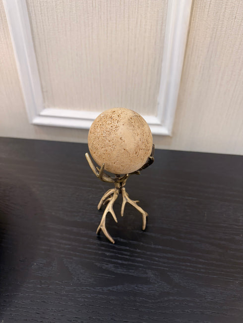 Travertine Ball Tree Decoration