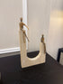 Happy Couple Travertine Ornament