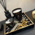Marble Geometric Square Tray