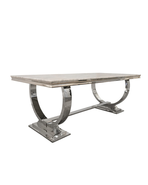 Alma Grey 4-6 Seater Dining Table