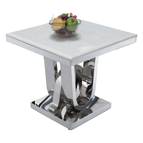 Portland Side Table - Cream