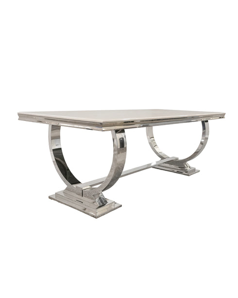 Alma Ivory 4-6 Seater Dining Table