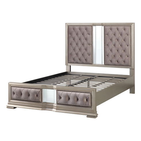 Antara King Bed - Gold