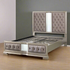 Antara King Bed - Gold