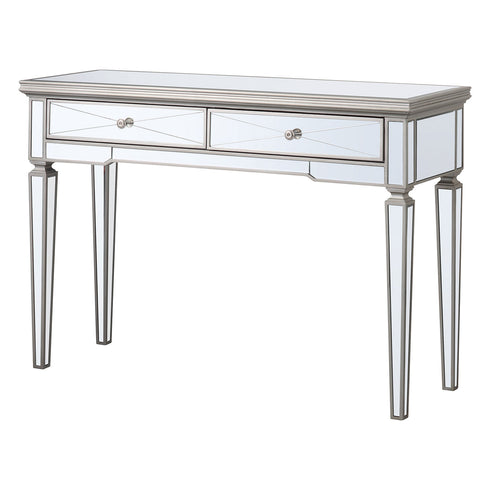 Hartford 2 Drawer Console Table - Silver