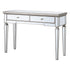 Hartford 2 Drawer Console Table - Silver