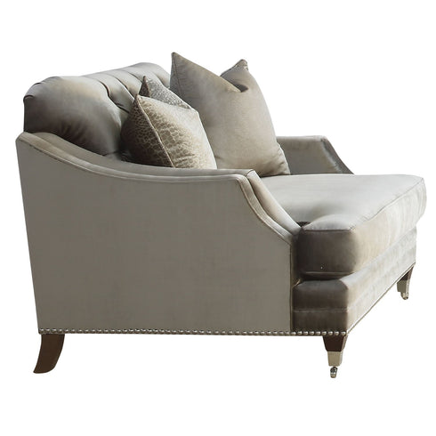 Avana 1.5 Seater Sofa Chair Latte