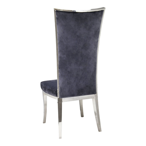 Grace High Back Chair -Grey