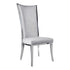 Grace High Back Chair-Silver