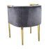Hannah Grey Bucket Chair