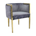 Hannah Grey Bucket Chair