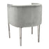 Hannah Bucket Chair - Silver