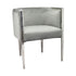 Hannah Bucket Chair - Silver