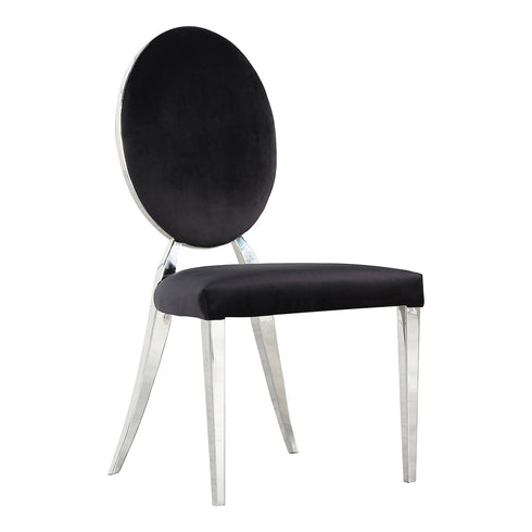 Felicity Round Back Chair - Black