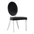 Felicity Round Back Chair - Black