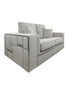 Denver Silver 3 Seater Sofa