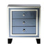 Atlantis 3 Drawer Bedside Grey