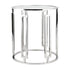 Ovada Clear Glass Side Table