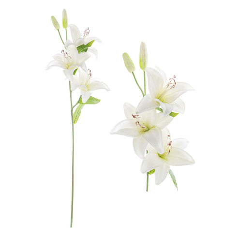 Real Touch Duo White Lillies