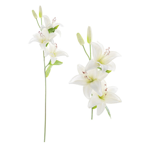 Real Touch Duo White Lillies