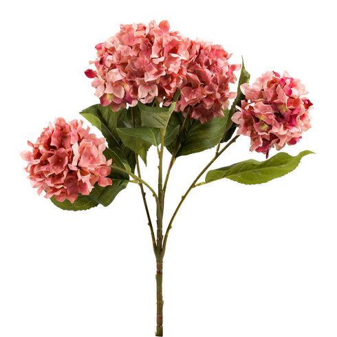 Round Hydrangea Pink