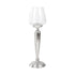 Stem Candle Holder With Clear Glass