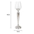 Stem Candle Holder With Clear Glass