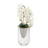 Silver Caged Vase